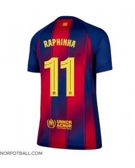 Billige Fotballdrakt Barcelona Raphinha Belloli #11 Replika Hjemmedrakt Dame 2025-26 Kortermet